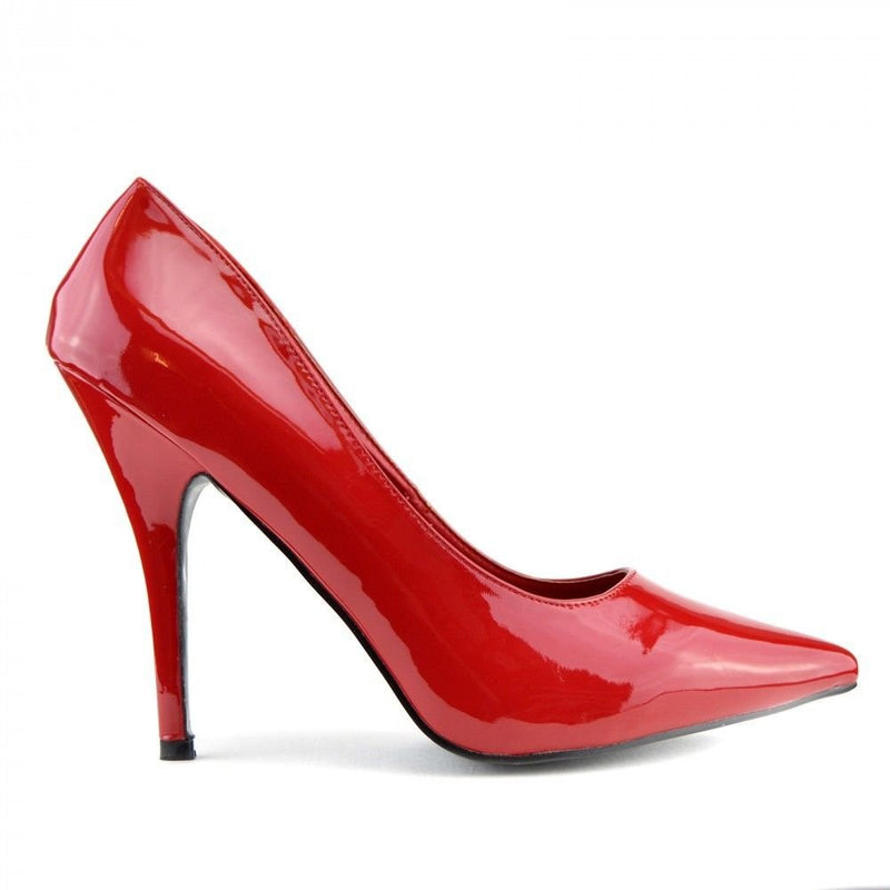 (BS12924) - New Mens Womens Drag Queen Cross Dresser HIGH Heel Pointy Toe Court Shoes Big Sizes UK 9,10,11,12