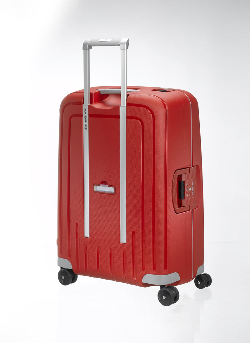 Samsonite S'Cure - Spinner L Suitcase, 75 cm, 102 L, Black (Black)