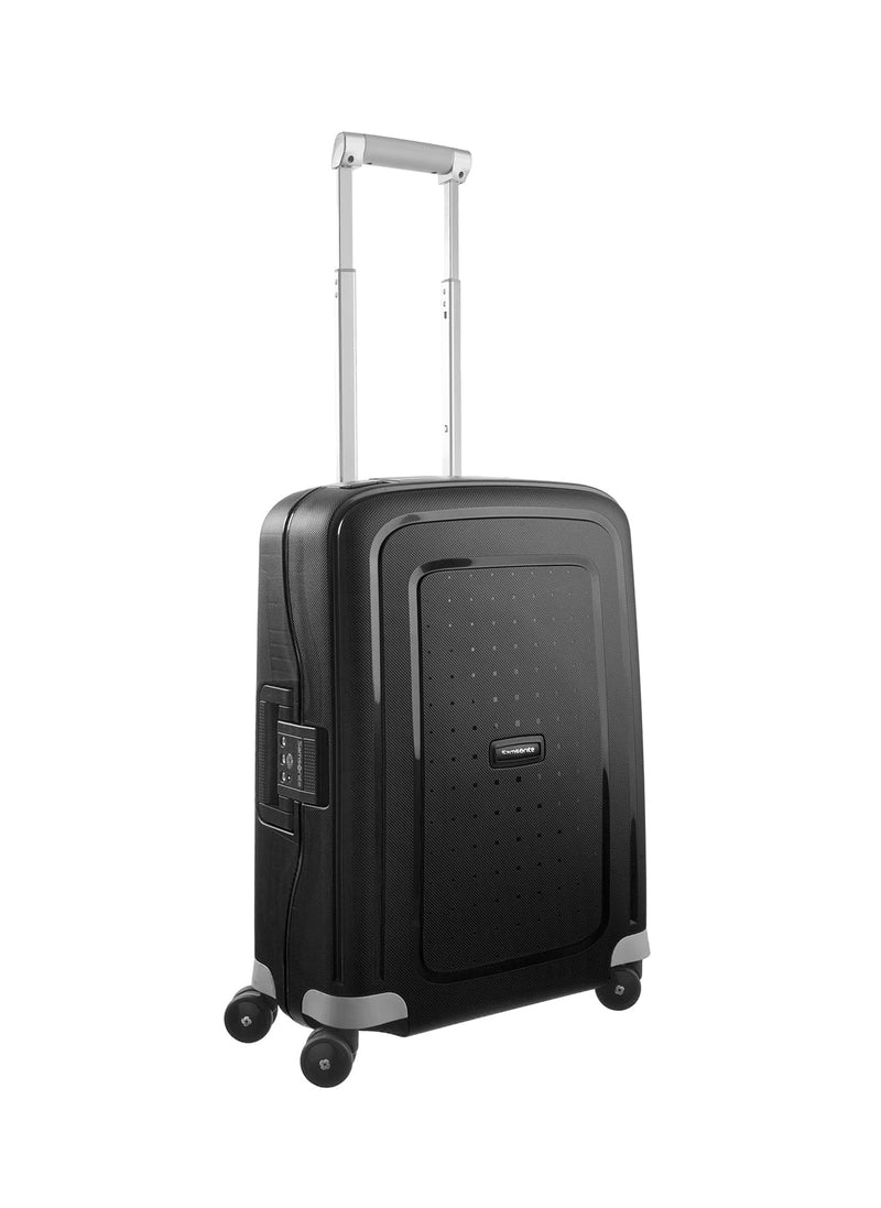 Samsonite S'Cure - Spinner L Suitcase, 75 cm, 102 L, Black (Black)