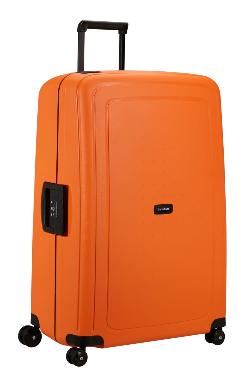 Samsonite S'Cure - Spinner L Suitcase, 75 cm, 102 L, Black (Black)