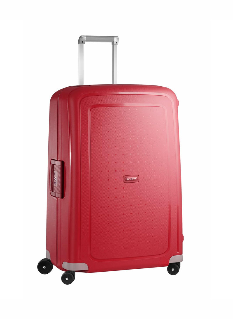 Samsonite S'Cure - Spinner L Suitcase, 75 cm, 102 L, Black (Black)