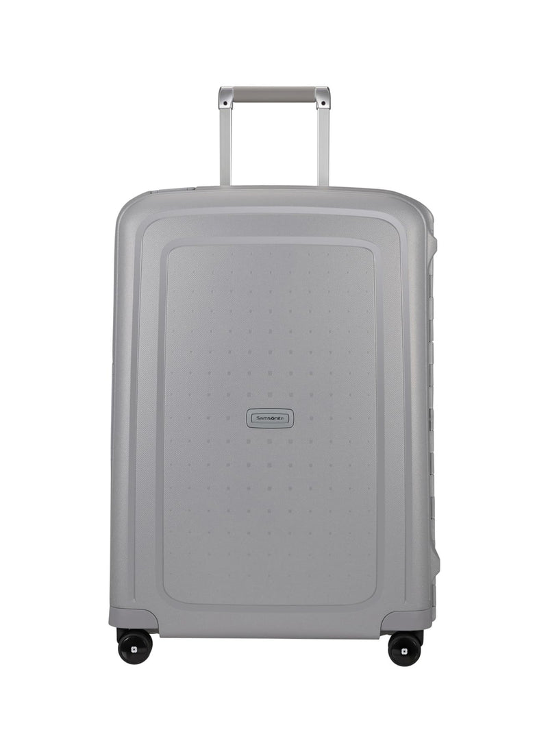 Samsonite S'Cure - Spinner L Suitcase, 75 cm, 102 L, Black (Black)