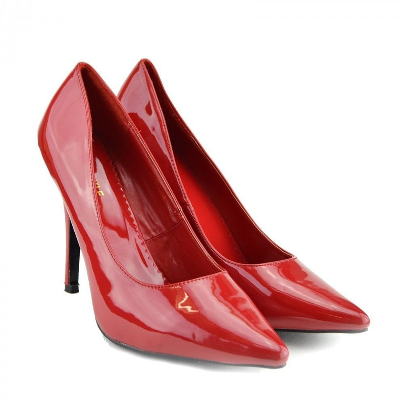 (BS12924) - New Mens Womens Drag Queen Cross Dresser HIGH Heel Pointy Toe Court Shoes Big Sizes UK 9,10,11,12