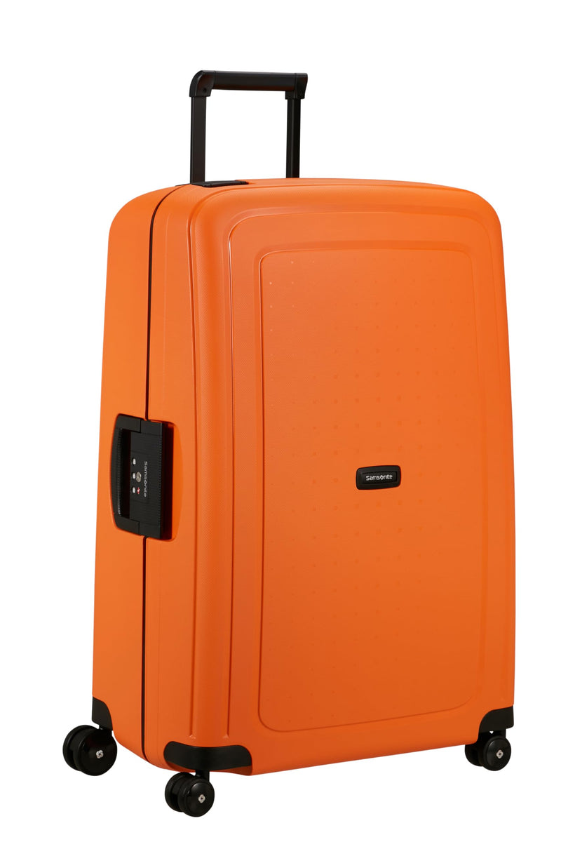 Samsonite S'Cure - Spinner L Suitcase, 75 cm, 102 L, Black (Black)