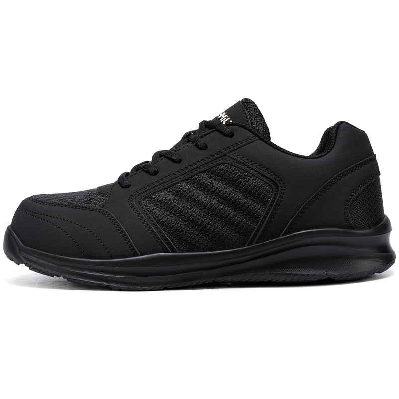 DYKHMILY Safety Trainers Mens Steel Toe Cap Trainers Light Weight Anti Smashing Breathable Puncture Proof Comfortable Fashion Safety Shoes Work Trainers