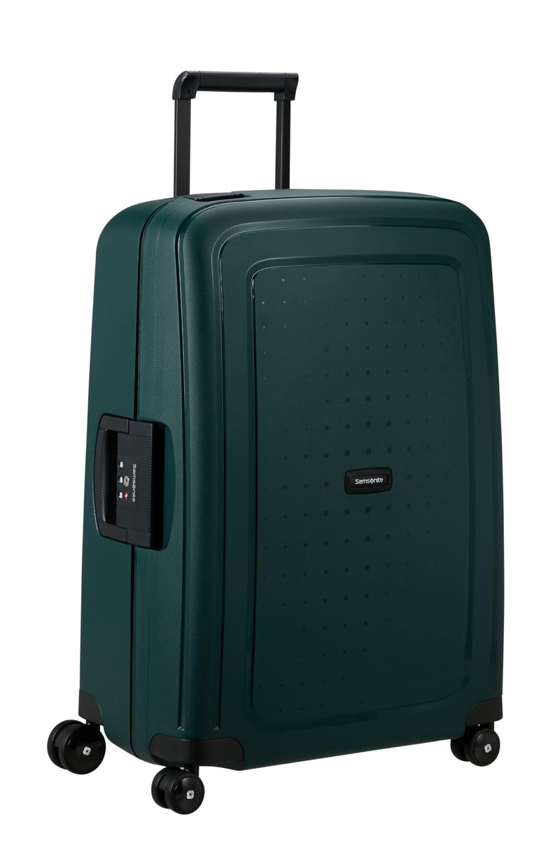 Samsonite S'Cure - Spinner L Suitcase, 75 cm, 102 L, Black (Black)