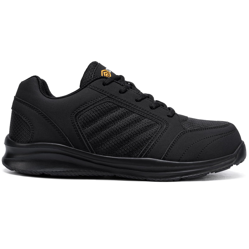 DYKHMILY Safety Trainers Mens Steel Toe Cap Trainers Light Weight Anti Smashing Breathable Puncture Proof Comfortable Fashion Safety Shoes Work Trainers
