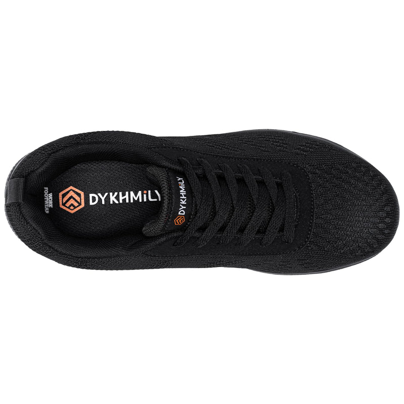 DYKHMILY Safety Trainers Mens Steel Toe Cap Trainers Light Weight Anti Smashing Breathable Puncture Proof Comfortable Fashion Safety Shoes Work Trainers
