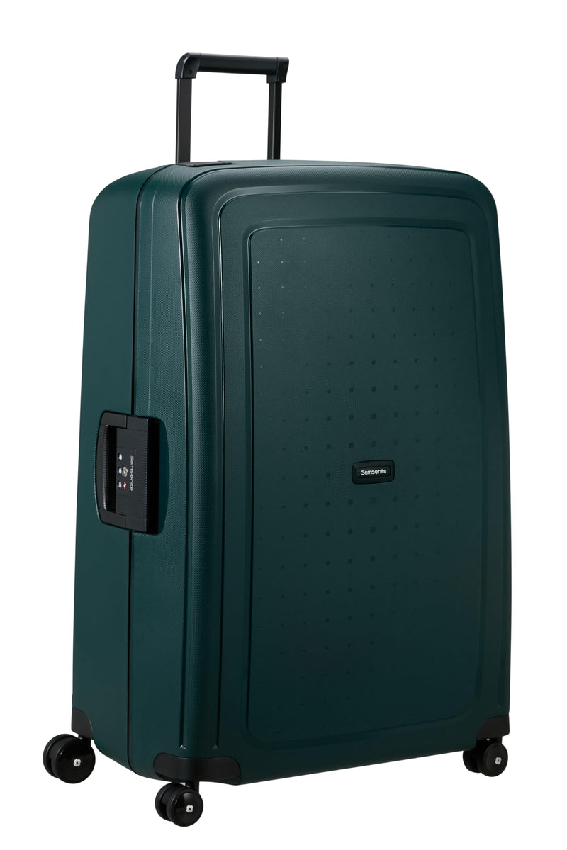 Samsonite S'Cure - Spinner L Suitcase, 75 cm, 102 L, Black (Black)