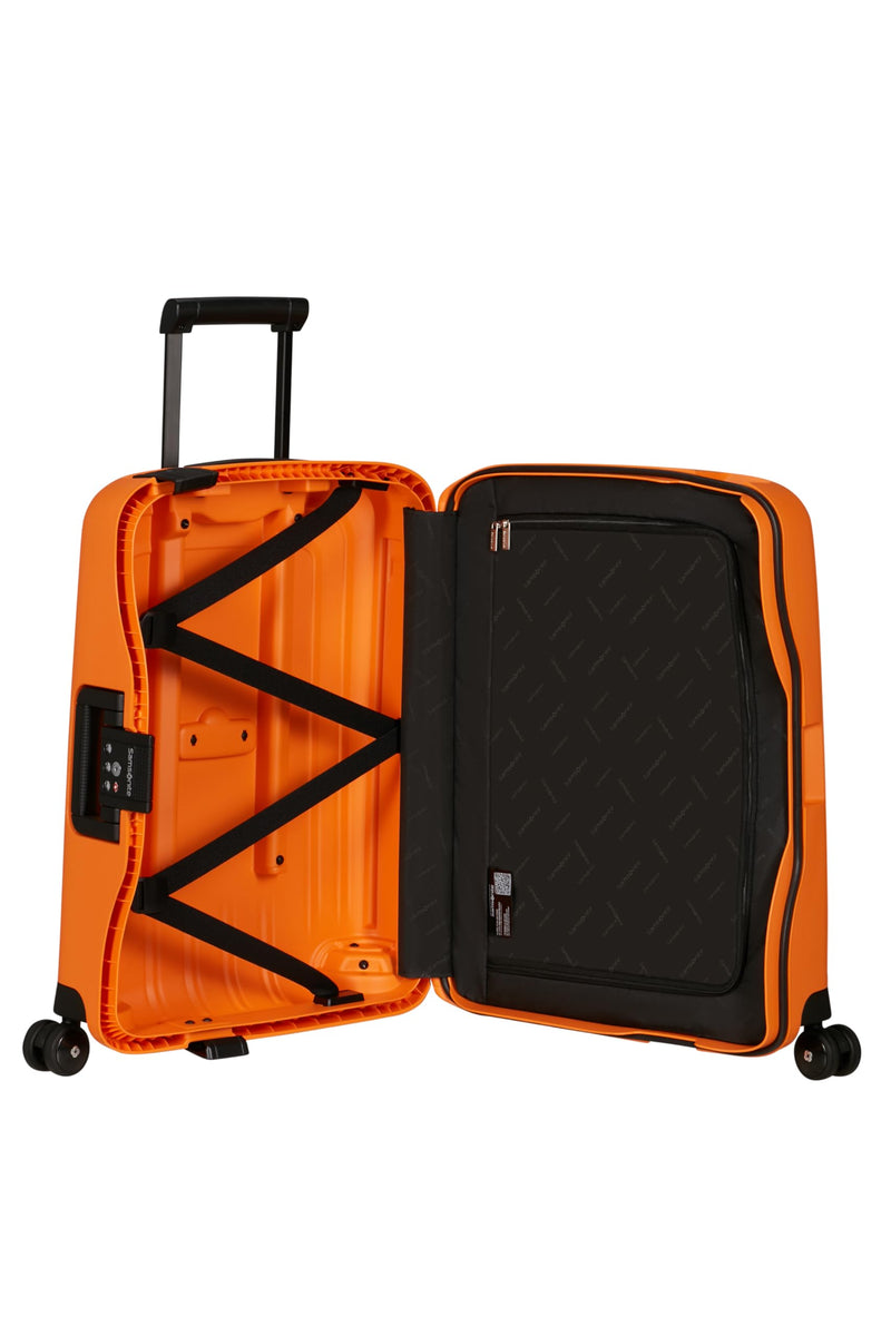 Samsonite S'Cure - Spinner L Suitcase, 75 cm, 102 L, Black (Black)