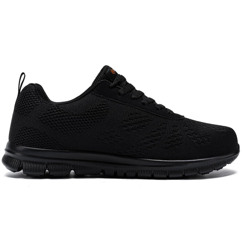 DYKHMILY Safety Trainers Mens Steel Toe Cap Trainers Light Weight Anti Smashing Breathable Puncture Proof Comfortable Fashion Safety Shoes Work Trainers