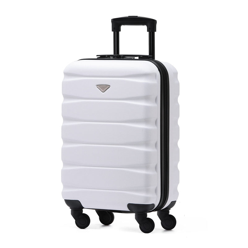 Flight Knight Lightweight 4 Wheel ABS Hard Case Extra Large Suitcase Approved for Over 100 Airlines Including easyJet, British Airways, Ryanair, Jet2, Emirates & Many More - Check-in Large Size 29"