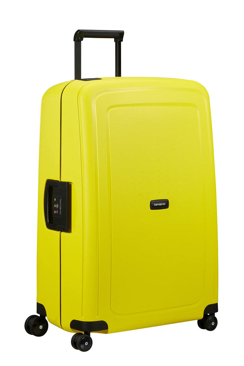 Samsonite S'Cure - Spinner L Suitcase, 75 cm, 102 L, Black (Black)