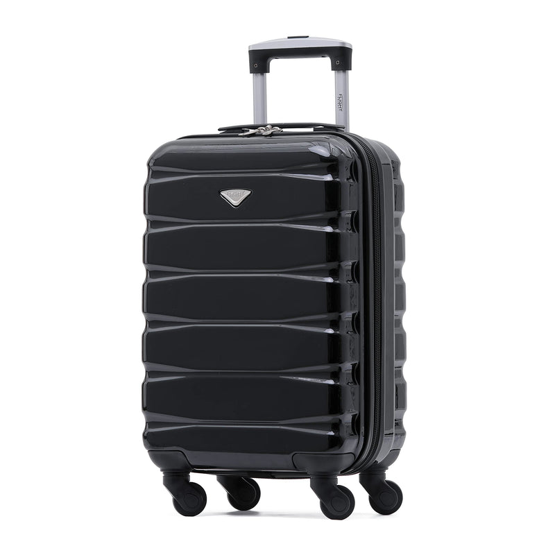 Flight Knight Lightweight 4 Wheel ABS Hard Case Extra Large Suitcase Approved for Over 100 Airlines Including easyJet, British Airways, Ryanair, Jet2, Emirates & Many More - Check-in Large Size 29"