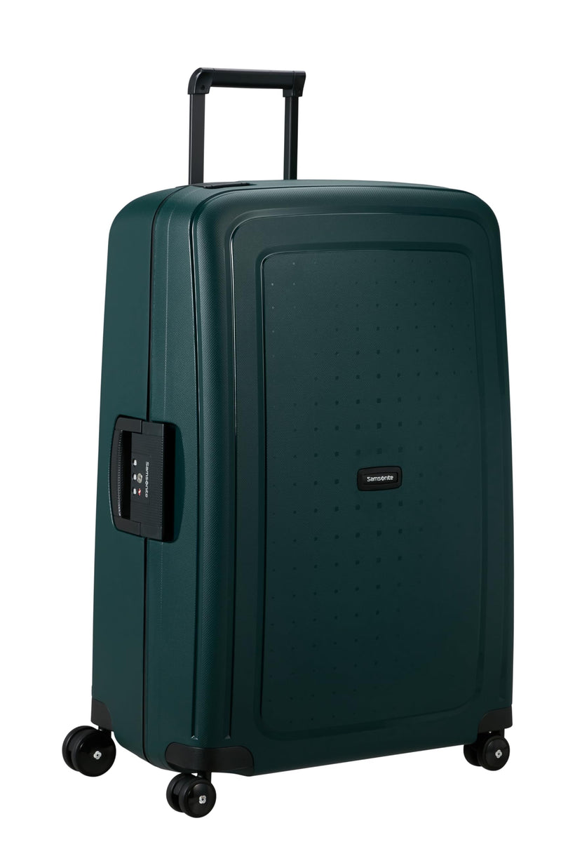 Samsonite S'Cure - Spinner L Suitcase, 75 cm, 102 L, Black (Black)