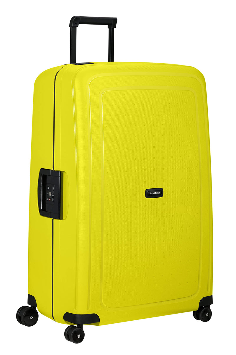 Samsonite S'Cure - Spinner L Suitcase, 75 cm, 102 L, Black (Black)