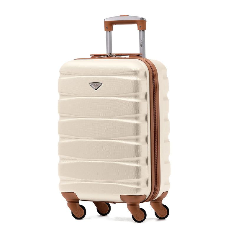 Flight Knight Lightweight 4 Wheel ABS Hard Case Extra Large Suitcase Approved for Over 100 Airlines Including easyJet, British Airways, Ryanair, Jet2, Emirates & Many More - Check-in Large Size 29"