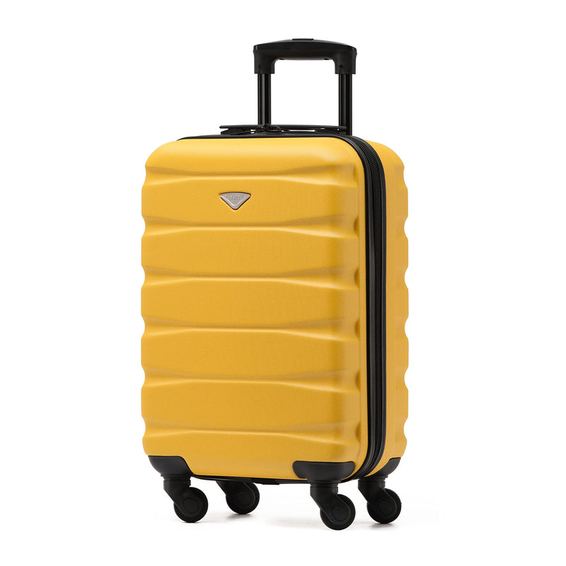 Flight Knight Lightweight 4 Wheel ABS Hard Case Extra Large Suitcase Approved for Over 100 Airlines Including easyJet, British Airways, Ryanair, Jet2, Emirates & Many More - Check-in Large Size 29"