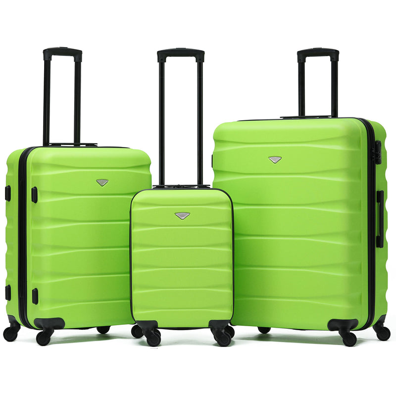Flight Knight Lightweight 4 Wheel ABS Hard Case Extra Large Suitcase Approved for Over 100 Airlines Including easyJet, British Airways, Ryanair, Jet2, Emirates & Many More - Check-in Large Size 29"