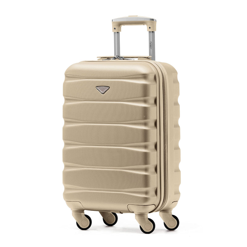 Flight Knight Lightweight 4 Wheel ABS Hard Case Extra Large Suitcase Approved for Over 100 Airlines Including easyJet, British Airways, Ryanair, Jet2, Emirates & Many More - Check-in Large Size 29"