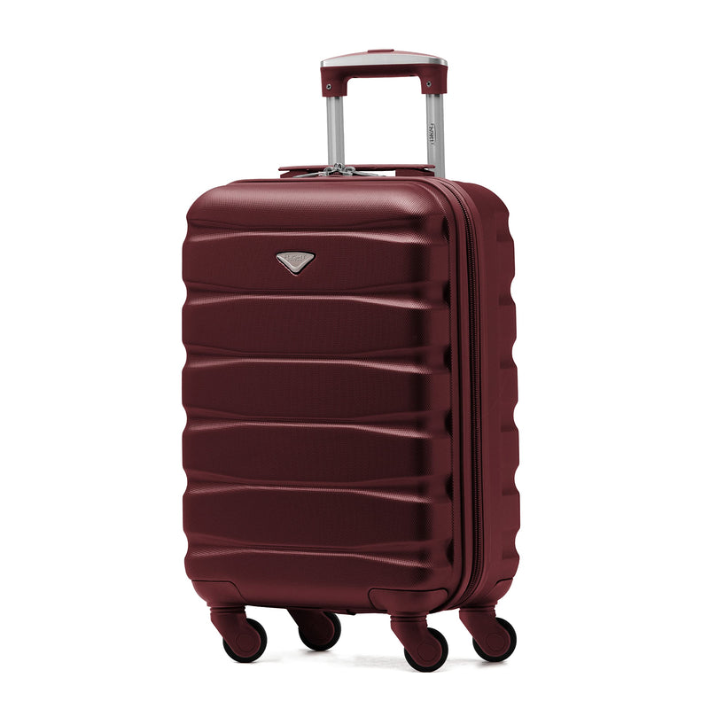 Flight Knight Lightweight 4 Wheel ABS Hard Case Extra Large Suitcase Approved for Over 100 Airlines Including easyJet, British Airways, Ryanair, Jet2, Emirates & Many More - Check-in Large Size 29"