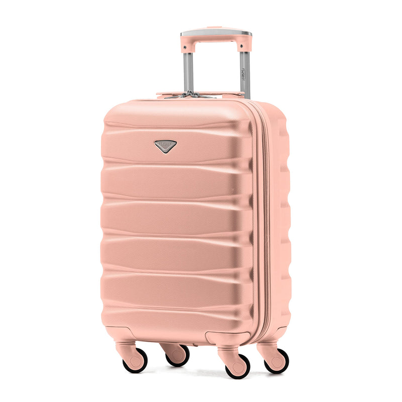 Flight Knight Lightweight 4 Wheel ABS Hard Case Extra Large Suitcase Approved for Over 100 Airlines Including easyJet, British Airways, Ryanair, Jet2, Emirates & Many More - Check-in Large Size 29"