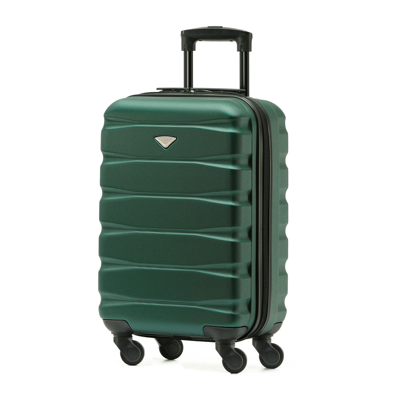 Flight Knight Lightweight 4 Wheel ABS Hard Case Extra Large Suitcase Approved for Over 100 Airlines Including easyJet, British Airways, Ryanair, Jet2, Emirates & Many More - Check-in Large Size 29"