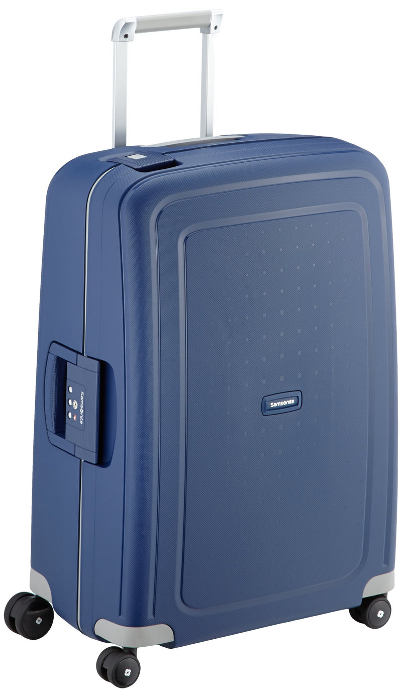 Samsonite S'Cure - Spinner L Suitcase, 75 cm, 102 L, Black (Black)