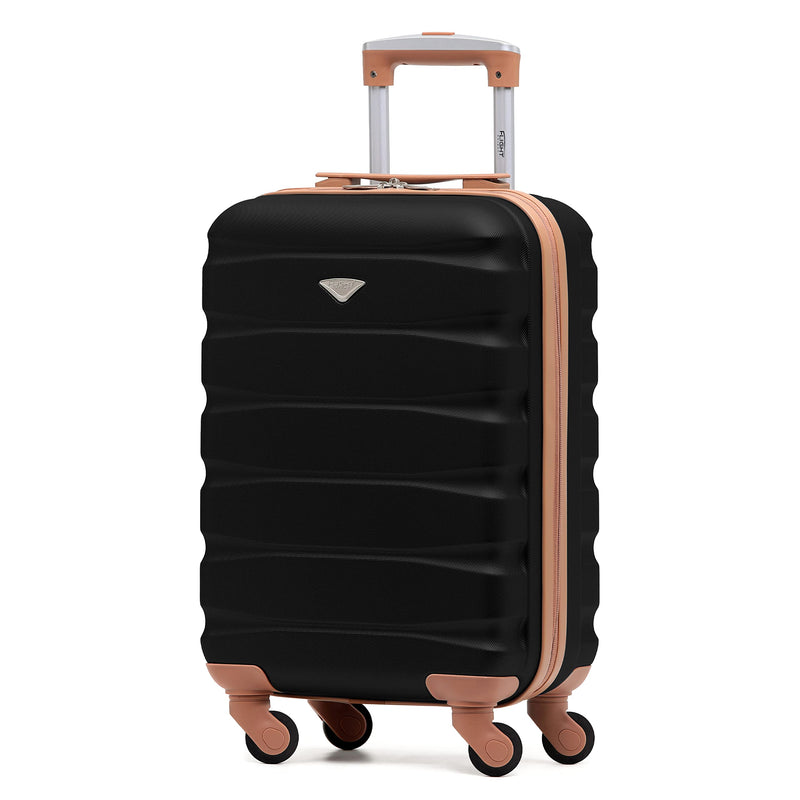 Flight Knight Lightweight 4 Wheel ABS Hard Case Extra Large Suitcase Approved for Over 100 Airlines Including easyJet, British Airways, Ryanair, Jet2, Emirates & Many More - Check-in Large Size 29"