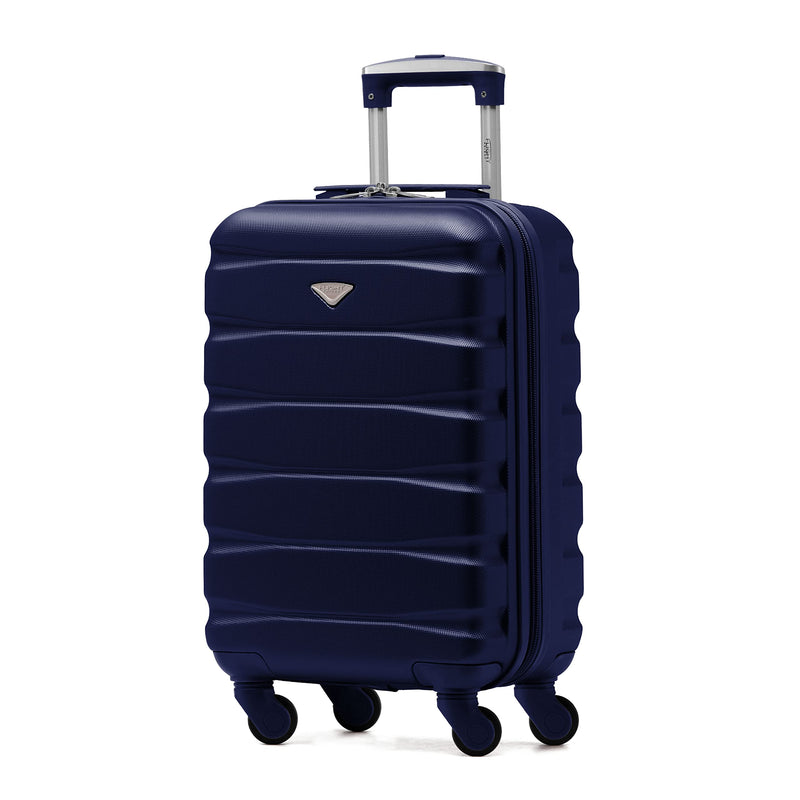 Flight Knight Lightweight 4 Wheel ABS Hard Case Extra Large Suitcase Approved for Over 100 Airlines Including easyJet, British Airways, Ryanair, Jet2, Emirates & Many More - Check-in Large Size 29"