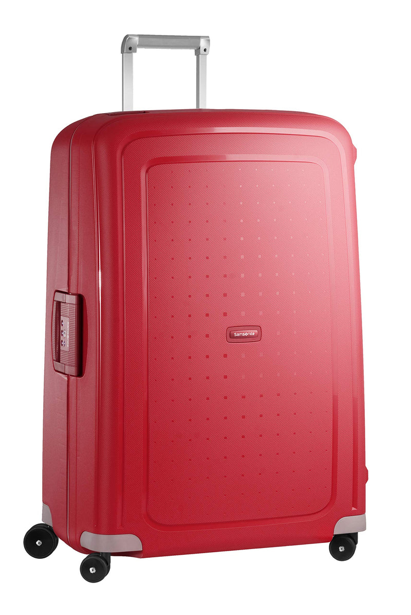 Samsonite S'Cure - Spinner L Suitcase, 75 cm, 102 L, Black (Black)