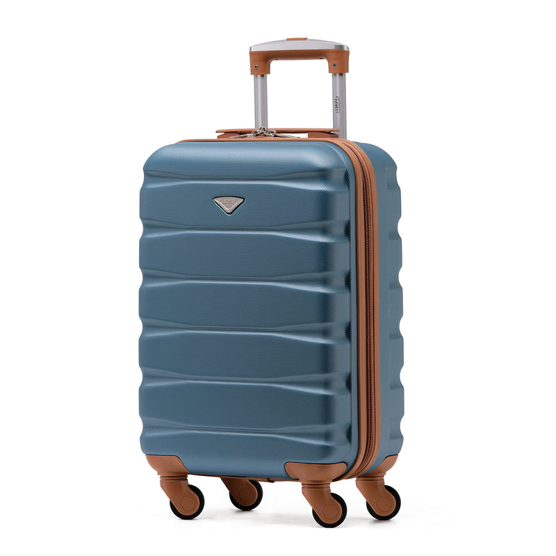 Flight Knight Lightweight 4 Wheel ABS Hard Case Extra Large Suitcase Approved for Over 100 Airlines Including easyJet, British Airways, Ryanair, Jet2, Emirates & Many More - Check-in Large Size 29"