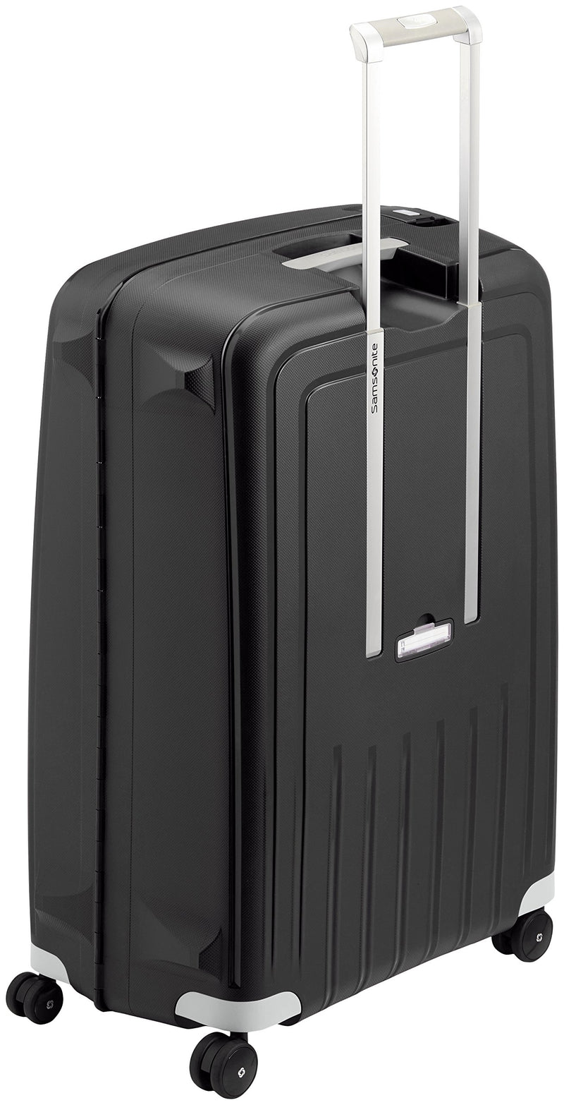 Samsonite S'Cure - Spinner L Suitcase, 75 cm, 102 L, Black (Black)