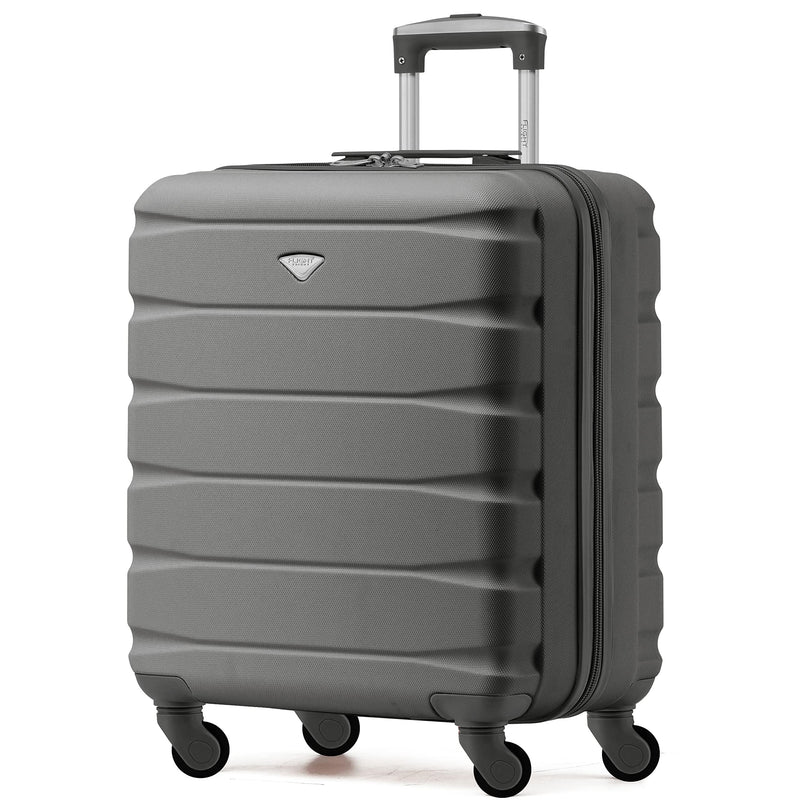Flight Knight Lightweight 4 Wheel ABS Hard Case Extra Large Suitcase Approved for Over 100 Airlines Including easyJet, British Airways, Ryanair, Jet2, Emirates & Many More - Check-in Large Size 29"