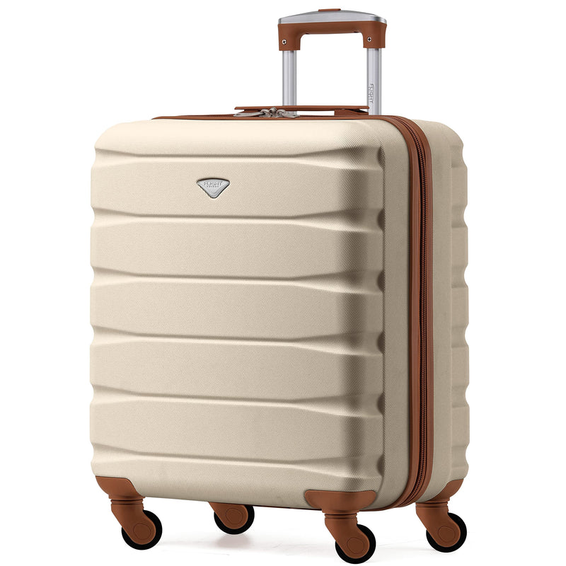 Flight Knight Lightweight 4 Wheel ABS Hard Case Extra Large Suitcase Approved for Over 100 Airlines Including easyJet, British Airways, Ryanair, Jet2, Emirates & Many More - Check-in Large Size 29"