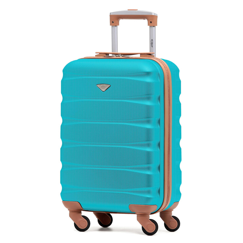 Flight Knight Lightweight 4 Wheel ABS Hard Case Extra Large Suitcase Approved for Over 100 Airlines Including easyJet, British Airways, Ryanair, Jet2, Emirates & Many More - Check-in Large Size 29"