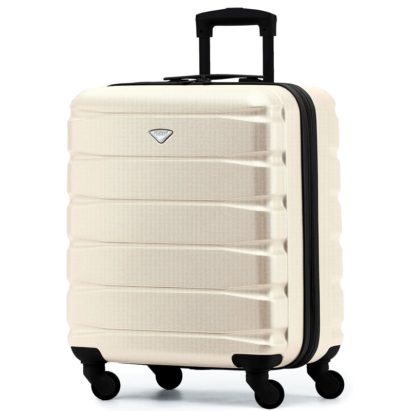 Flight Knight Lightweight 4 Wheel ABS Hard Case Extra Large Suitcase Approved for Over 100 Airlines Including easyJet, British Airways, Ryanair, Jet2, Emirates & Many More - Check-in Large Size 29"