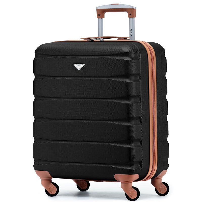 Flight Knight Lightweight 4 Wheel ABS Hard Case Extra Large Suitcase Approved for Over 100 Airlines Including easyJet, British Airways, Ryanair, Jet2, Emirates & Many More - Check-in Large Size 29"