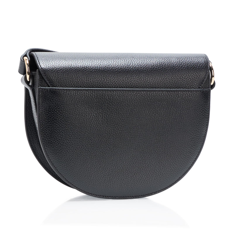 Cole Haan Women's Handbag-Evie Leather Saddle Bag Crossbody
