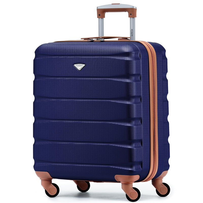 Flight Knight Lightweight 4 Wheel ABS Hard Case Extra Large Suitcase Approved for Over 100 Airlines Including easyJet, British Airways, Ryanair, Jet2, Emirates & Many More - Check-in Large Size 29"